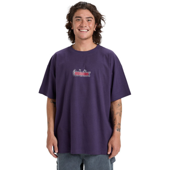 Quiksilver Ανδρική κοντομάνικη μπλούζα Mercury Double Up - Heavy Weight T-Shirt